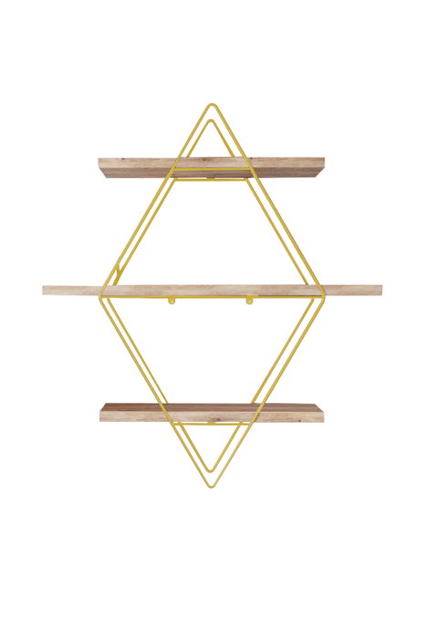 Hanah Home Prizma Raf Estantería de Pared Grande Hanah Home Prizma Raf Estantería de Pared Grande